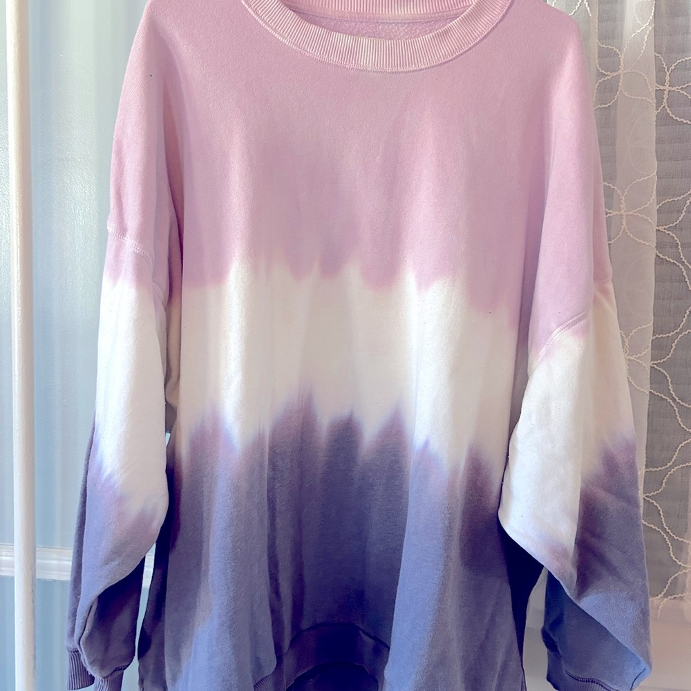 American Eagle sweatshirt , xxl, purple, white, pink